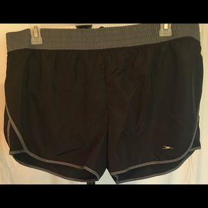 Crane women XL Black Quick Dry shorts like new